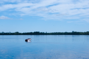 A calm Oneida Lake (photo: Tom Larsen)